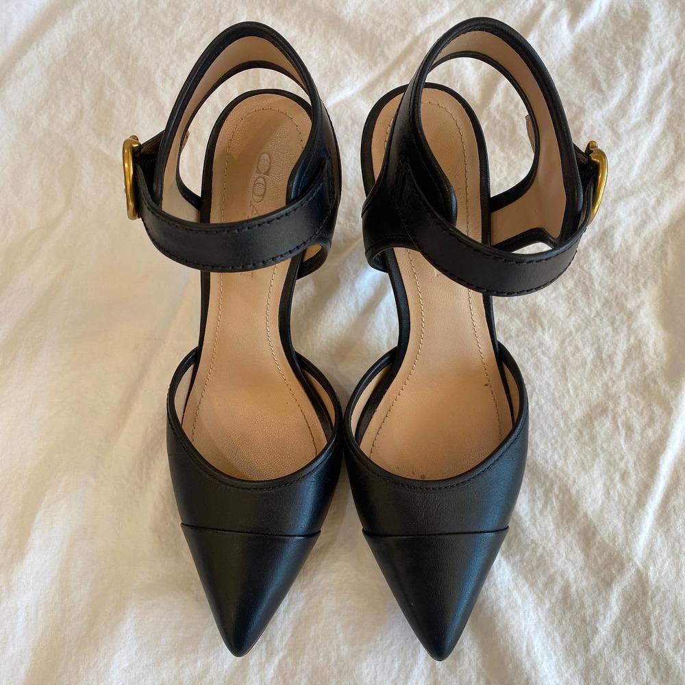 COACH Pointed Toe Heels